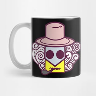 Dope masked logo with hats drawing Mug